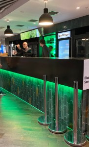 The bar right next to the Jennifer Blackwell Performance Space.