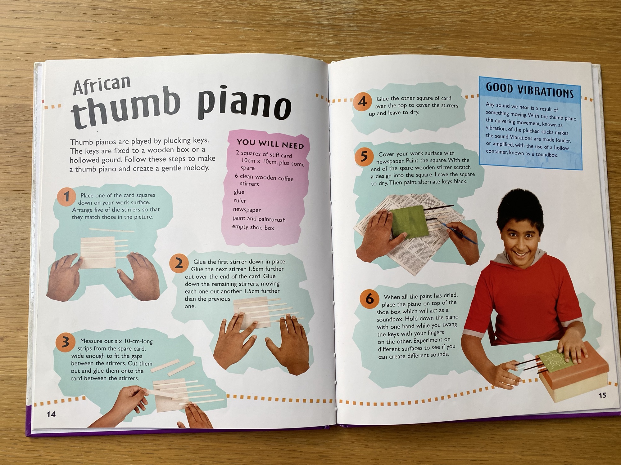 Buildable Instrument Book Music Book Review: Make and Use Musical Instruments by Anna-Marie D’Cruz